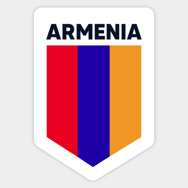 Armenia Flag Emblem Sticker by SLAG_Creative